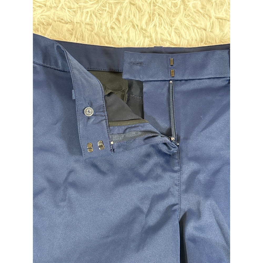 Perry Ellis PGA Tour Womens Golf Shorts Navy Blue Size 10 Activewear Casual - Picture 7 of 10